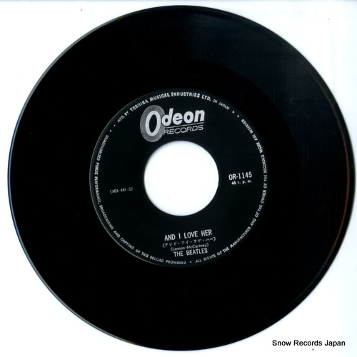BEATLES, THE and i love her OR-1145