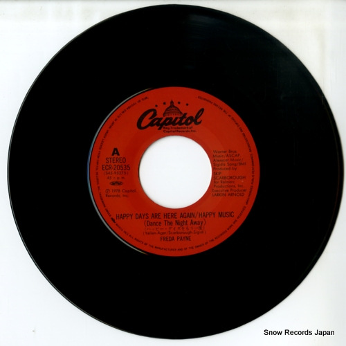 PAYNE, FREDA happy days are here agein / happy music ECR-20535