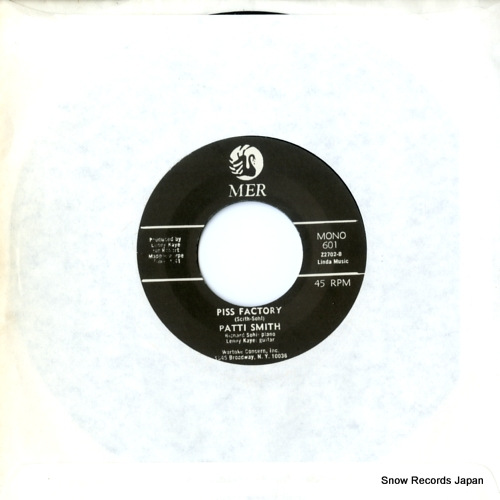 SMITH, PATTI hey joe (version) / piss factory MER601