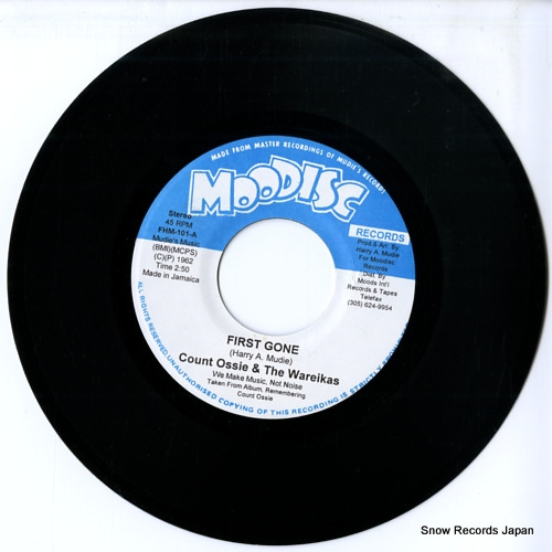OSSIE, COUNT first gone FHM-101