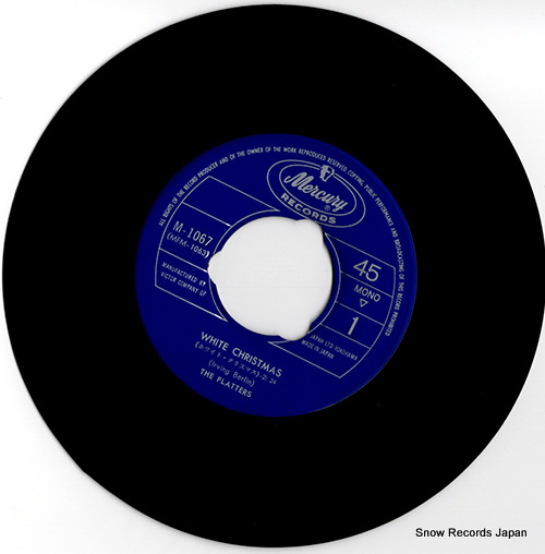PLATTERS, THE white christmas M-1067