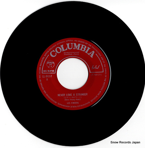 LES FINGERS never love a stranger LL-843-F