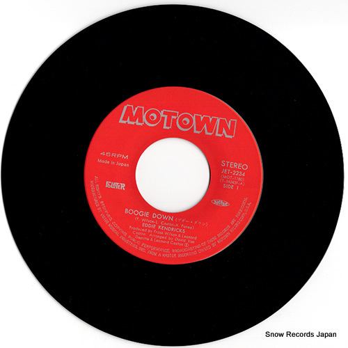 KENDRICKS, EDDIE boogie JET-2234