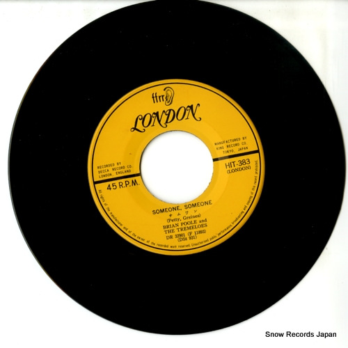 POOLE, BRIAN, AND THE TREMELOES someone, someone HIT-383