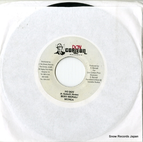 BUSY SIGNAL / MUNGA no boy DSRASIDE-772