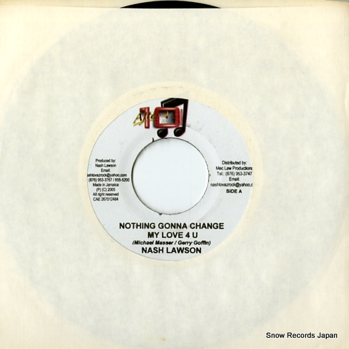 NASH LAWSON nothing gonna change my love 4 u DSRASIDE-7548