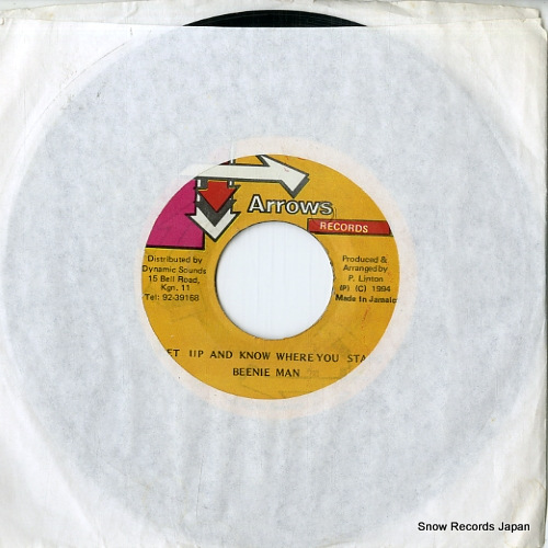 BENNIE MAN get up and know where you stand DSRASIDE-8299