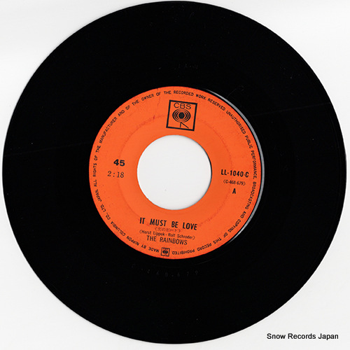 RAINBOWS, THE it must be love LL-1040-C