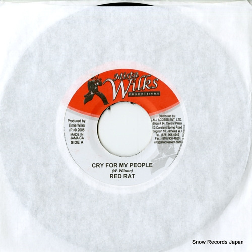 レッド・ラット cry for my people RR1501