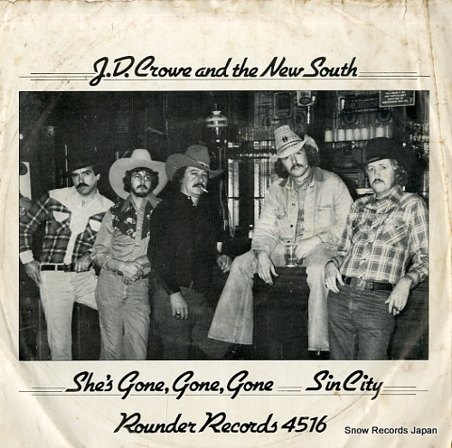 J.D.クロウ&ザ・ニュー・サウス she's gone, gone, gone ROUNDER4516