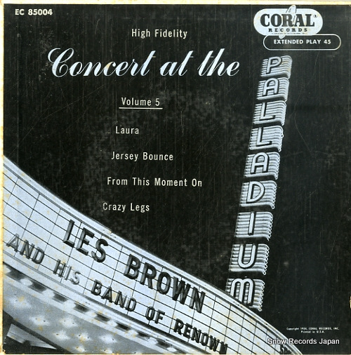 レス・ブラウン concert at the palladium vol.5 EC85004