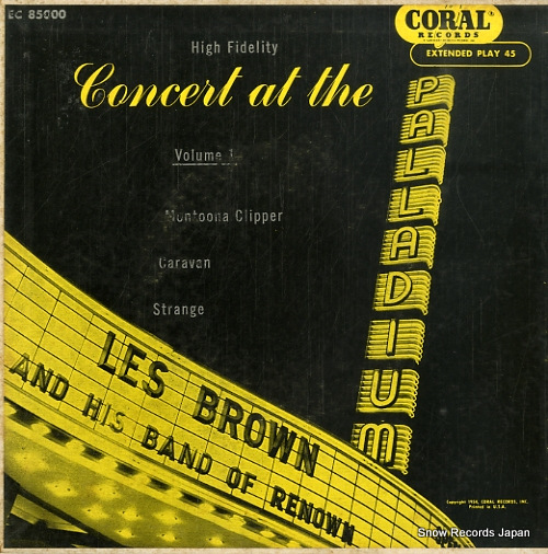 レス・ブラウン concert at the palladium vol.2 EC85000