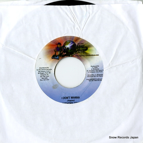 ANTHONY CRUZ i don't wanna DSRASIDE-2449