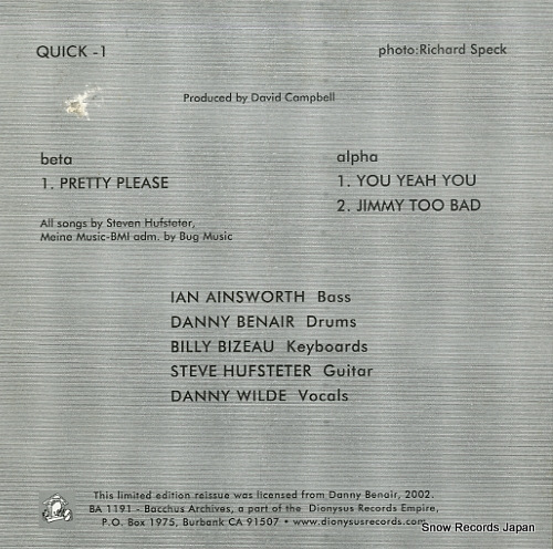 QUICK-1 / BA1191