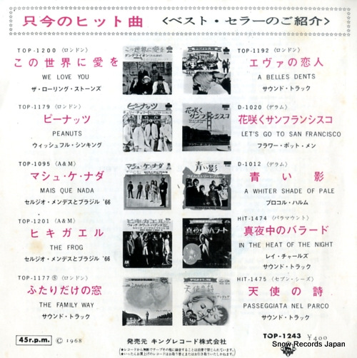 ROLLING STONES, THE under my thumb TOP-1243
