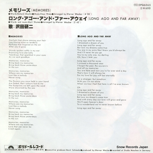 SAWADA, KENJI memories DPQ6065