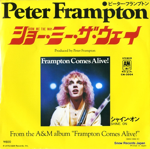 FRAMPTON, PETER show me the way CM-2004