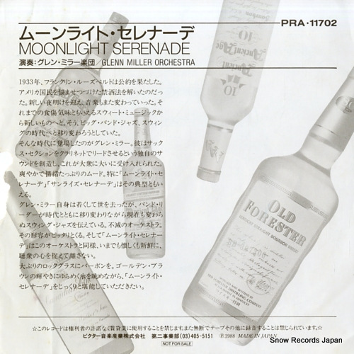 MILLER, GLENN, ORCHESTRA moonlight serenade PRA-11702