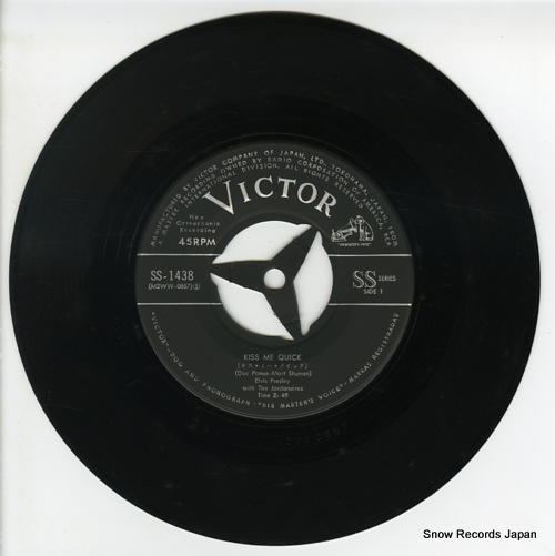 PRESLEY, ELVIS kiss me quick SS-1438