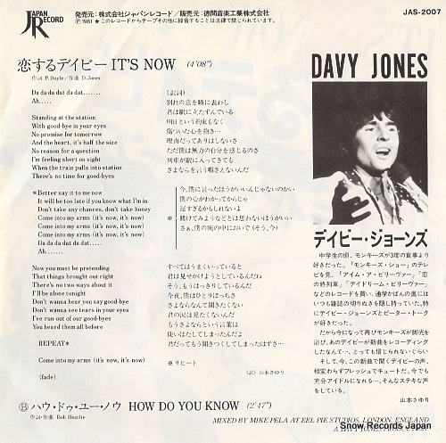 JONES, DAVY it's now JAS-2007