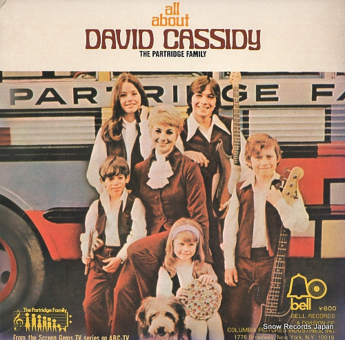 PARTRIDGE FAMILY, THE all about david cassidy BELL-78008