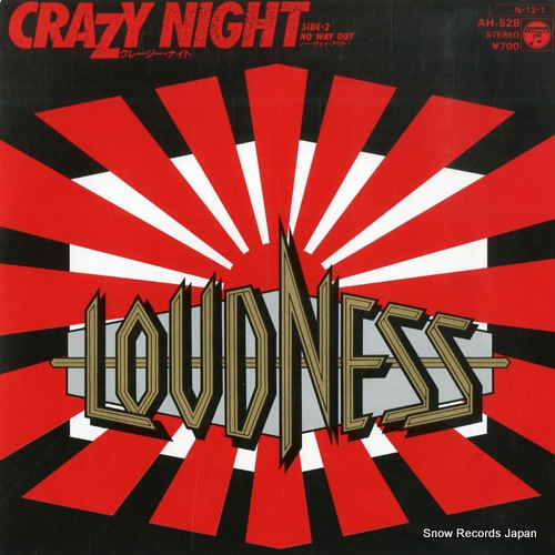 LOUDNESS crazy night AH-528