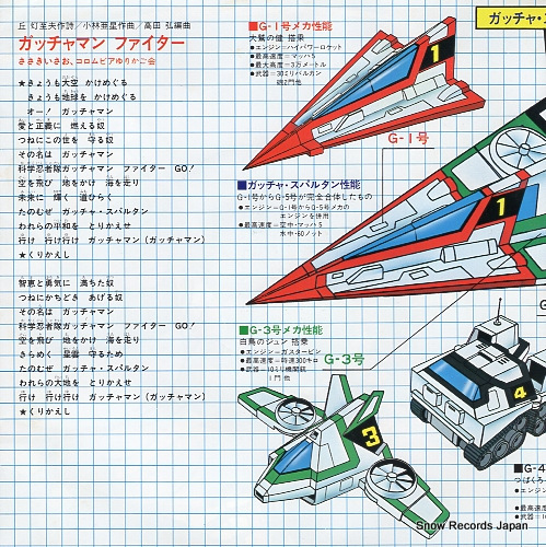 SASAKI, ISAO gatchaman fighter SCS-488