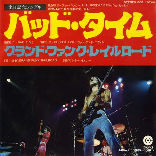 GRAND FUNK RAILROAD bad time ECR-10740