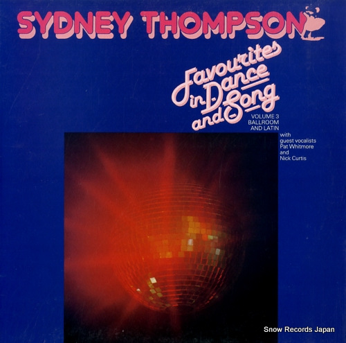 THOMPSON, SYDNEY favourites in dance and song VOC318 - front cover
