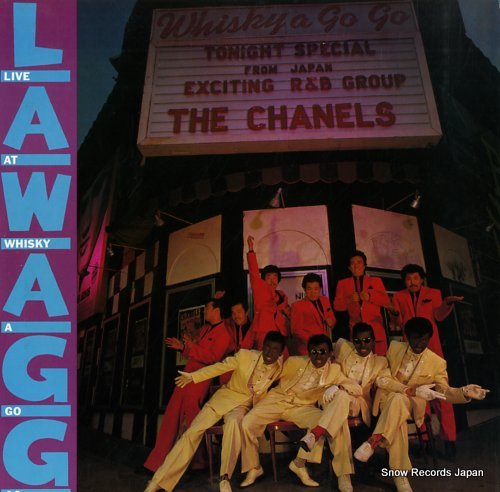 CHANELS, THE live at whisky a go go 20.3H-40 - front cover
