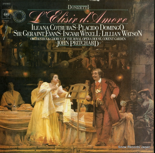 PRITCHARD, JOHN donizetti; l'elisir d'amore 79210 - front cover