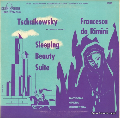 NATIONAL OPERA ORCHESTRA tschaikowsky; sleeping beauty suite GRAMOPHONE20100 - front cover