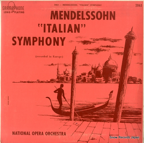 NATIONAL OPERA ORCHESTRA mendelssohn;