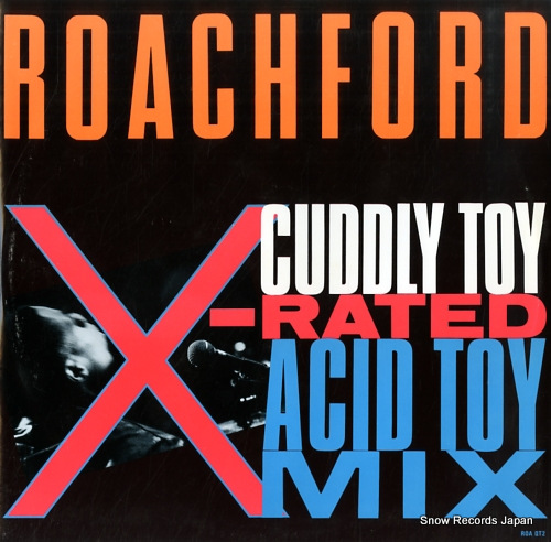 ROACHFORD cuddly toy (x-rated acid toy mix) ROA-QT2 - front cover