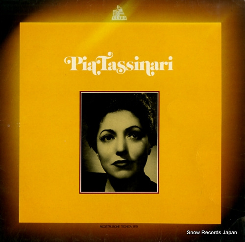 TASSINARI, PIA pia tassinari LPO2036 - front cover