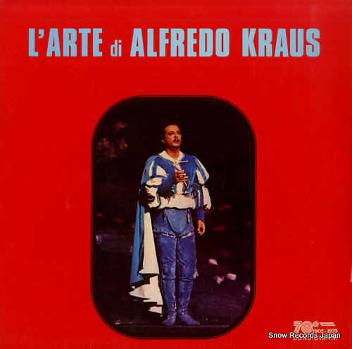 KRAUS, ALFREDO l'arte di alfredo kraus GB507 - front cover