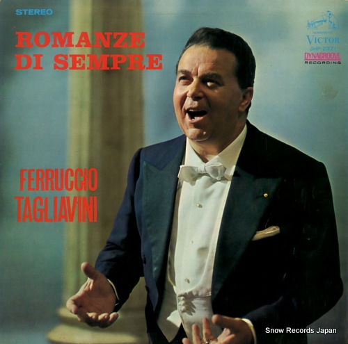 TAGLIAVINI, FERRUCCIO romanze di sempre SHP-2371 - front cover