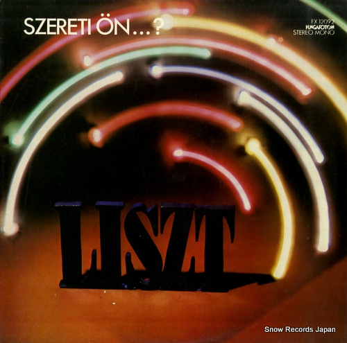 V/A szereti on lisztet? FX12092 - front cover