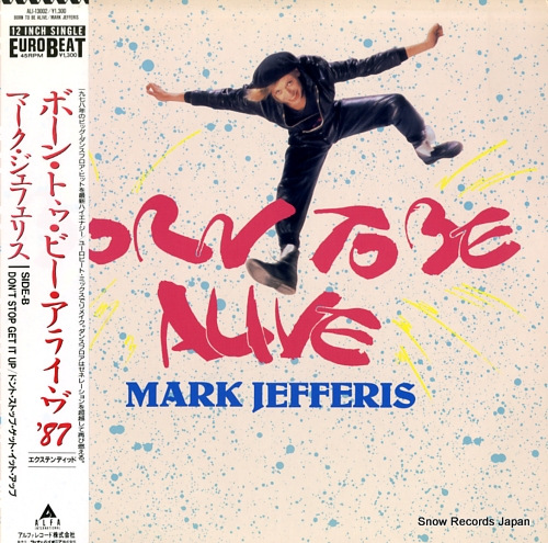 JEFFERIES, MARK born to be alive ALI-13002 - front cover