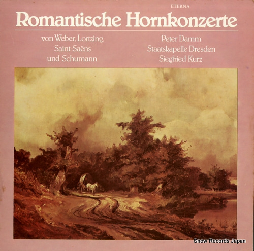DAMM, PETER romantische hornkonzerte 827873 - front cover