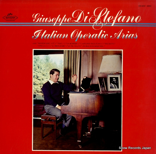 STEFANO, GIUSEPPE DI italian operatic arias EAC-40157 - front cover