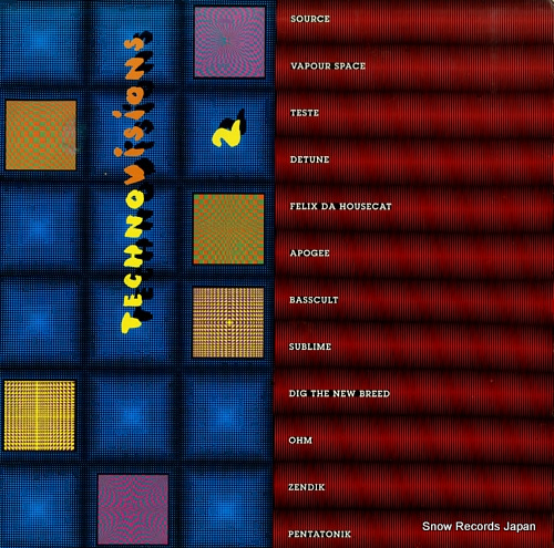 V/A techno visions 2 RAID512 - front cover