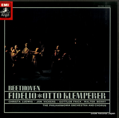 KLEMPERER, OTTO beethoven; fidelio EAC-57029-31 - front cover