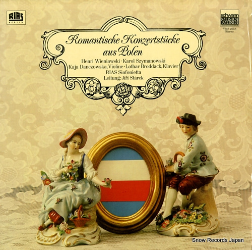 STAREK, JIRI romantische konzsertstucke aus polen VMS2058 - front cover