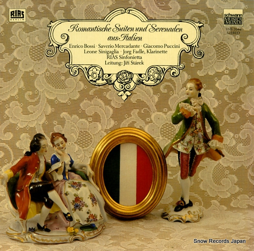STAREK, JIRI romantische suiten und serenaden aus italien VMS2046 - front cover