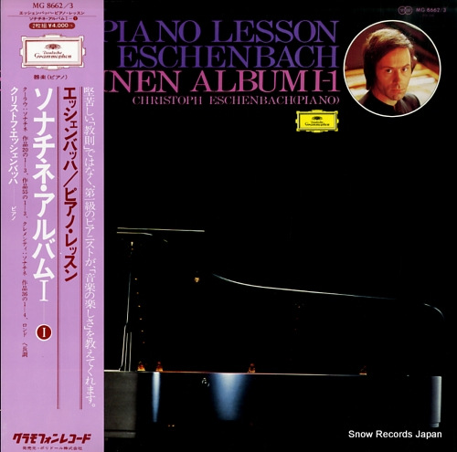ESCHENBACH, CHRISTOPH a piano lesson with eschenbach sonatinen album 1 MG8662/3 - front cover