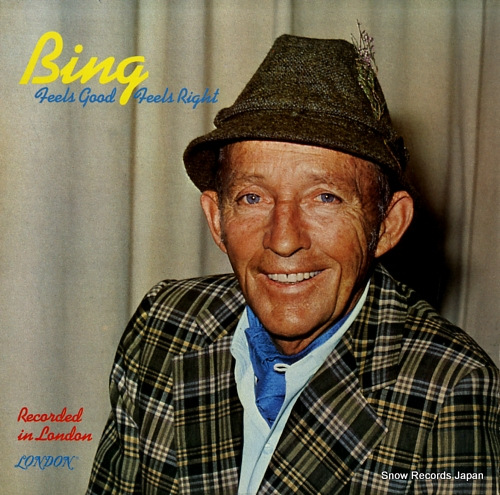 CROSBY, BING feels good feels right PS679 - front cover
