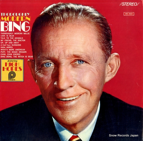 CROSBY, BING thoroughly modern SPC-3583 - front cover