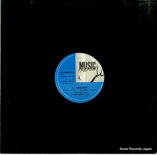 DOMESTICS, THE aquarius DP-1005 - front cover