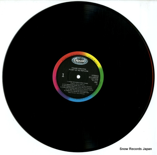 SINATRA, FRANK point of no return ECJ-60039